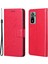Ayarlanabilir Stand Tasarım Kelebek Çiçekleri Baskı Anti-Çizgiye Dönüştüren Xiaomi Redmi Için Şık Deri Telefon Cüzdan Kapağı 10 4g (2021)/10 Prime/10 2022 4g/not 11 4g (Mediatek) -Red (Yurt Dışından) 1