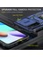 Xiaomi Için Zırh Serisi Redmi 10 4g (2021)/REDMI 10 2022 4g/redmi Not 11 4g (Mediatek) Kickstand Case Slayt Kamera Koruması Pc+Tpu Çift Layla Sağlam Kapak Dark Mavi (Yurt Dışından) 3