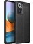 Xiaomi Redmi Için Litchi Grain Yumuşak Tpu Protector Cep Telefon Kapağı Kılıfı Note 10 Pro-Black (Yurt Dışından) 1