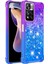 Le3 Serisi Gradyan Akan Hızlı ve Çekmeye Dayanıklı Yumuşak Tpu Cep Telefon Kılıfı Xiaomi Redmi Için Not 11 Pro+ 5g/redmi Not 11 Pro 5g (Çin) (Mediatek) -Purple Blue (Yurt Dışından) 1