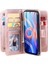 Pu Deri Stand Kartı Yuvaları Folio Flip Cüzdan Xiaomi Için Telefon Kılıfı Not 11 5g (Çin) (Mediatek)/redmi Not 5g/redmi Not 11S 5g-Rose Altın (Yurt Dışından) 1