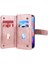 Pu Deri Stand Kartı Yuvaları Folio Flip Cüzdan Xiaomi Için Telefon Kılıfı Not 11 5g (Çin) (Mediatek)/redmi Not 5g/redmi Not 11S 5g-Rose Altın (Yurt Dışından) 4