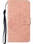 Çekim Dirençli Baskı Etnik Tarzı Çiçek Manyetik Toka Cüzdanı Pu Deri Kabuk Xiaomi Redmi Note 11 Pro 5g (Çin) (Mediatek)/not 11 Pro+ 5g-Pink (Yurt Dışından) 2