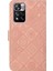 Çekim Dirençli Baskı Etnik Tarzı Çiçek Manyetik Toka Cüzdanı Pu Deri Kabuk Xiaomi Redmi Note 11 Pro 5g (Çin) (Mediatek)/not 11 Pro+ 5g-Pink (Yurt Dışından) 4