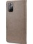 Xiaomi Redmi Için Not 11 5g (Çin) (Mediatek)/not 11T 5g/not 11S 5g Destekleme Stand Telefon Kılıfı Kelebek Çiçek Çiçek Flip Cüzdan Deri Telefon Grey Kaplama (Yurt Dışından) 3