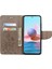 Xiaomi Redmi Için Not 11 5g (Çin) (Mediatek)/not 11T 5g/not 11S 5g Destekleme Stand Telefon Kılıfı Kelebek Çiçek Çiçek Flip Cüzdan Deri Telefon Grey Kaplama (Yurt Dışından) 4
