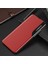 Pu Deri Telefon Kapağı Xiaomi Için Poco X3/poco X3 Nfc Görünüm Pencere Deri Standı Kılıf Kırmızısı (Yurt Dışından) 4
