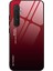 Gradyan Renk Koruması Temperli Cam+Pc+Tpu Hibrit Kılıf Xiaomi Mi Note 10 Lite-Red/siyah (Yurt Dışından) 2