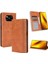 Xiaomi Poco X3 Nfc/poco X3-Brown Için Vintage Stil Deri Cüzdan Kılıfı (Yurt Dışından) 1