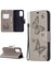 Xiaomi Için Poco M3 Baskı Kelebekleri Cüzdan Stand Flip Deri Telefon Shell-Grey (Yurt Dışından) 1