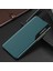 Xiaomi Için Pu Deri Telefon Kapağı Poco X3/poco X3 Nfc Görünüm Pencere Deri Stand Kılıf Yeşil (Yurt Dışından) 4