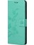 Ayarlanabilir Stand Tasarım Kelebek Çiçekler Desaret Anti-Çizgiye Dönüştüren Xiaomi Redmi 10 4g (2021)/10 Prime/10 2022 4g/not 11 4g (Mediatek) -Green (Yurt Dışından) 2