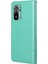 Ayarlanabilir Stand Tasarım Kelebek Çiçekler Desaret Anti-Çizgiye Dönüştüren Xiaomi Redmi 10 4g (2021)/10 Prime/10 2022 4g/not 11 4g (Mediatek) -Green (Yurt Dışından) 4