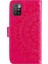 Xiaomi Için Redmi 10 4g (2021)/REDMI 10 2022 4g/redmi 10 Prime/redmi Not 11 4g (Mediatek) Basılı Mandala Çiçek Pu Deri Deri Cüzdan Stand Telefon Flip Kapak Kılıfı (Yurt Dışından) 3