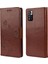 Basılı Kelebek Çiçek Deseni Pu Deri Manyetik Flip Kapak Standı Özellik Xiaomi Redmi Için Cüzdan Telefon Kılıfı Not 11 Pro 5g (Çin) (Mediatek)/not 11 Pro+ 5g-Brown (Yurt Dışından) 1