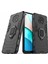 Pc+Tpu Hibrit Kabuk Parmak Yüzük Tutucu Xiaomi Redmi Için Kickstand Case Note 9 5g/redmi Not 9t 5g-Black (Yurt Dışından) 2