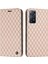 Xiaomi Redmi Için Note 12 Pro 4g/11 Pro 4g (Mediatek)/note 11 Pro 5g (Qualcomm)/note 11 Pro+ 5g Rhombus Desen Litchi Dokusu Manyetik Pu Deri Cüzdan Kılıf Sarı (Yurt Dışından) 1