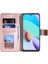 Xiaomi Için Redmi 10 4g (2021)/REDMI 10 2022 4g/redmi 10 Prime/redmi Not 11 4g (Mediatek) Baskılı Mandala Çiçek Pu Deri Deri Cüzdan Stand Telefon Flip Cover Kapak Kılıfı Golü Altın (Yurt Dışından) 4