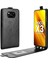 Xiaomi Poco X3/poco X3 Nfc-Black Için Çılgın At Yüzeyi Dikey Flip Cüzdan Telefon Deri Kılıf (Yurt Dışından) 1