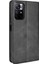 Mozaik Sınır Deseni Birleştirme Deri Cüzdan Standı Xiaomi Için Manyetik Toka Telefon Kabuğu Kasası Not 11 5g (Çin) (Mediatek)/not 11T 5g/not 11S 5g-Black (Yurt Dışından) 3