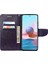 Basılı Kelebek Çiçek Deseni Pu Deri Manyetik Flip Kapak Standı Özellik Xiaomi Redmi Için Cüzdan Telefon Kılıfı Not 11 Pro 5g (Çin) (Mediatek)/not 11 Pro+ 5g-Purple (Yurt Dışından) 4