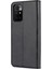 Deri Cüzdan Stand Telefon Kılıfı Flip Kart Yuvaları Xiaomi Redmi Için Tam Telefon Kabuğu Korunmalı 10 4g (2021)/REDMI 10 2022 4g/redmi Not 11 4g (Mediatek)/redmi 10 Prime-Black (Yurt Dışından) 3