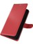 Xiaomi Redmi Için Litchi Cilt Manyetik Deri Kılıf Not 9/redmi 10X 4g Cüzdan Stand Tasarım Telefon Vaka Kırmızı (Yurt Dışından) 2
