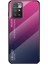 Temperli Cam+Tpu Çerçeve Ince Işık Koruyucu Hibrit Kapak Kılıfı Xiaomi Redmi 10 4g (2021)/10 2022 4g/not 11 4g (Mediatek) -Purple Mavi (Yurt Dışından) 1