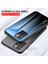 Temperli Cam+Tpu Çerçeve Ince Işık Koruyucu Hibrit Kapak Kılıfı Xiaomi Redmi 10 4g (2021)/10 2022 4g/not 11 4g (Mediatek) -Purple Mavi (Yurt Dışından) 2