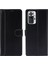 Folio Flip Ekleme Pu Deri Stand Kılıfı Cüzdan Kabuğu Xiaomi Redmi Note 10 Pro 4g (Hindistan)/note 10 Pro 4g (Global)/note 10 Pro Max-Black (Yurt Dışından) 1