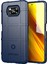 Tpu Kapak Şoku Dirençli Kare Izgara Doku Telefonu Xiaomi Için Poco X3 Nfc/xiaomi Poco X3-Mavi (Yurt Dışından) 1