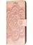 Baskı Mandala Çiçek Flip Pu Deri Kılıf Standı Manyetik Kapatma Koruyucu Telefon Kapağı Strap ile Xiaomi Redmi Note 11 Pro 5g (Çin) (Mediatek)/not 11 Pro+ 5g-Rose Altın (Yurt Dışından) 2