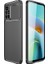 Karbon Fiber Doku Esnek Dayanıklı Dayanıklı Fall Işık Tpu Xiaomi Için Redmi 10 4g (2021)/REDMI 10 2022 4g/redmi Not 11 4g (Mediatek)/redmi 10 Prime-Black (Yurt Dışından) 1