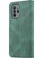 Shockroof Anti-Drop Cüzdan Tasarım Telefon Kılıfı Flip Telefon Kapağı Stand ile Xiaomi Redmi Note 10 Pro 5g/poco X3 Gt-Green (Yurt Dışından) 3