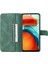 Shockroof Anti-Drop Cüzdan Tasarım Telefon Kılıfı Flip Telefon Kapağı Stand ile Xiaomi Redmi Note 10 Pro 5g/poco X3 Gt-Green (Yurt Dışından) 4