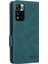 Xiaomi Redmi Için Note 11 Pro 5g (Çin) (Mediatek)/11 Pro+ 5g Donanım Tasarımı Pu Deri Kitap Kılıf Stand Manyetik Kapatma Flip Cüzdan Kapak Blue (Yurt Dışından) 3