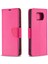 Xiaomi Poco X3/poco X3 Nfc-Rose Için Cüzdan Deri Standı Kasası ile Litchi Yüzeyi (Yurt Dışından) 2