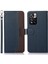 Khazneh Rfid Litchi Engelleme Dokusu Telefon Kabuğu Iyi Korumalı Anti-Hırsızlık, Xiaomi Için Stant Cüzdanı ile Deri Kapak Not 11 Pro 5g (Çin) (Mediatek)/11 Pro+ 5g-Blue (Yurt Dışından) 1