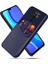 Xiaomi Redmi 9-Blue Için Kumaş+Pu Deri Kaplı Pc Kapağı (Yurt Dışından) 1