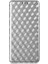 3D Rhombus Desen Pu Deri Stand Cüzdan Koruyucu Telefon Kılıfı Xiaomi Redmi Not 11 5g (Çin) (Mediatek)/redmi Not 11T 5g/redmi Not 11S 5g-Silver (Yurt Dışından) 2