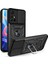Xiaomi Redmi Için Note 11 Pro 5g (Çin) (Mediatek)/note 11 Pro+ 5g Ring Kickstand Tpu+ Pc Telefon Kılıfı Kamera Koruması Arka Kapak Black (Yurt Dışından) 1