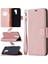 Xiaomi Redmi Için Cüzdan Kapağı ile Litchi Cilt Şık Deri 9-Rose Altın (Yurt Dışından) 1