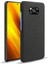 Kumaş Doku Xiaomi Poco Için Plastik Geri Kılıf (Yurt Dışından) 2