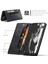 Xiaomi Redmi Için Note 10 Pro 4g (Hindistan)/(Global)/note 10 Pro Max Rfıd Engelleme Manyetik Kapatma Kabuğu, Vintage Buzlu Pu Deri+Tpu Cüzdan Stand Flip Cover-Black (Yurt Dışından) 4