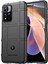 Anti-Cratch Telefon Kasası Engebeli Kare Izgara Tasarımı Kalınlaştırılmış Tpu Telefonu Xiaomi Redmi Için Note 11 Pro 5g (Çin) (Mediatek)/not 11 Pro+ 5g-Black (Yurt Dışından) 1