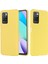 Sıvı Silikon+Yumuşak Mikrofiber Astar Ince Arka Kapak Xiaomi Redmi 10 4g (2021)/REDMI 10 2022 4g/redmi Not 11 4g (Mediatek)/redmi 10 Prime-Sarı (Yurt Dışından) 3