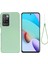 Sıvı Silikon+Yumuşak Mikrofiber Astar Xiaomi Redmi 10 4g (2021)/REDMI 10 2022 4g/redmi Not 11 4g (Mediatek)/redmi 10 Prime-Green (Yurt Dışından) 1