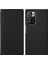 Flip Telefon Kılıfı Dokulu Pu Deri Stand Xiaomi Redmi Için Otomatik Manyetik Kapalı Telefon Kapağı Not 11 Pro+ 5g/redmi Note 11 Pro 5g (Çin) (Mediatek) -Black (Yurt Dışından) 1