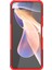 Lastik Doku Şok Dayanıklı Pc+ Tpu Combo Çift Katman Koruyucu Arka Kapak Kickstand ile Xiaomi Redmi Note 11 Pro+ 5g/redmi Note 11 Pro 5g (Çin) (Mediatek) -Red (Yurt Dışından) 4