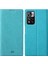 Flip Telefon Kılıfı Dokulu Pu Deri Stand Xiaomi Redmi Için Otomatik Manyetik Kapalı Telefon Kapağı Not 11 Pro+ 5g/redmi Note 11 Pro 5g (Çin) (Mediatek) -Blue (Yurt Dışından) 1